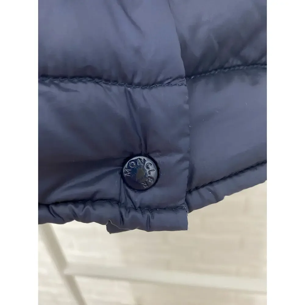 Moncler Down Vest Navy Blue Kid's Size 8/128